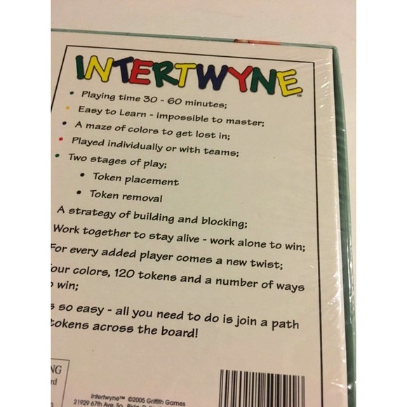 Intertwyne Brain Funny Family Game Factory Sealed New Xmas Gift WA State 018-90 - Picture 6 of 8